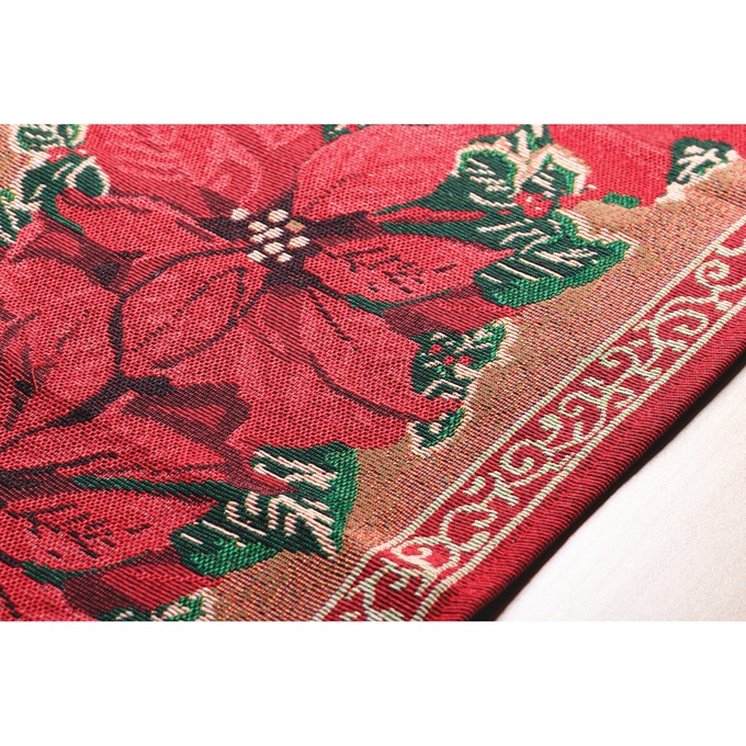 Poinsettia Table Runner, , large