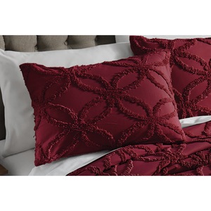 Solid Chenille Sham, , large