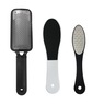 3-Piece Pedicure Foot File Set with Bag, , large