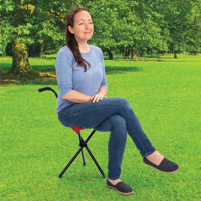 Walking Cane Seat, , large