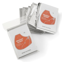 Twin-Size Emergency Blanket - Set of 2, , large