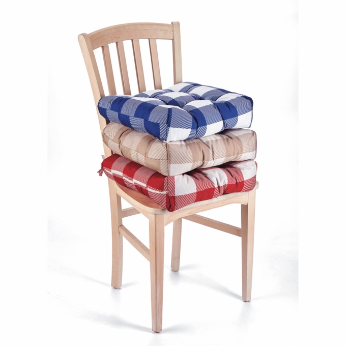 Buffalo Check Chair Pad, , large
