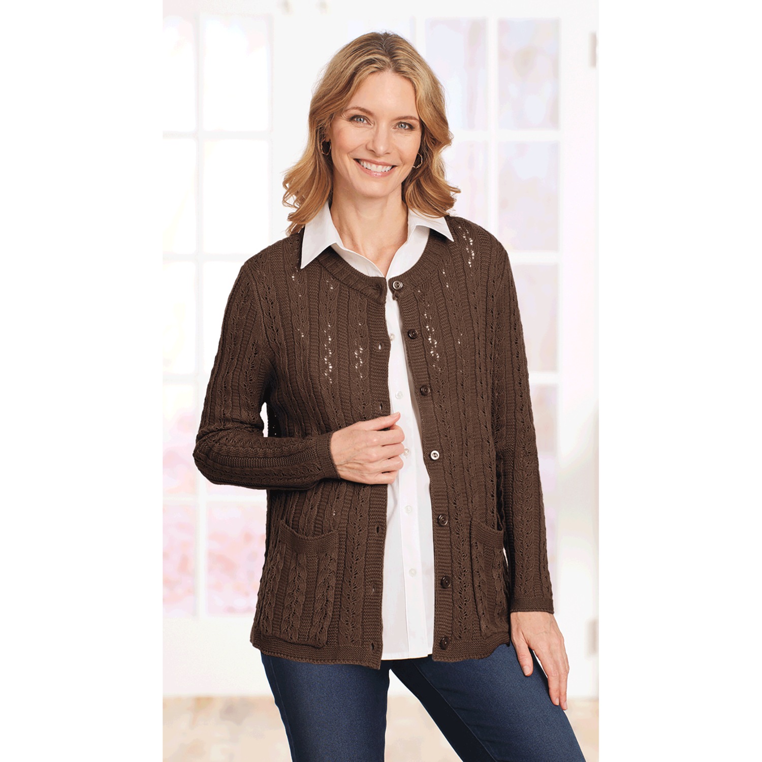 Cable Knit Cardigan | Essentials