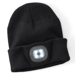 Men&#39;s Rechargable LED Beanie - Solid, , large