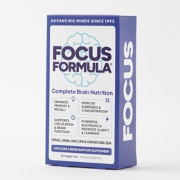 Focus Formula Brain Health Supplement, , large