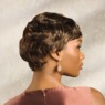 Suki Human-Hair Wig, Medium Dark Brown Honey Blonde, large