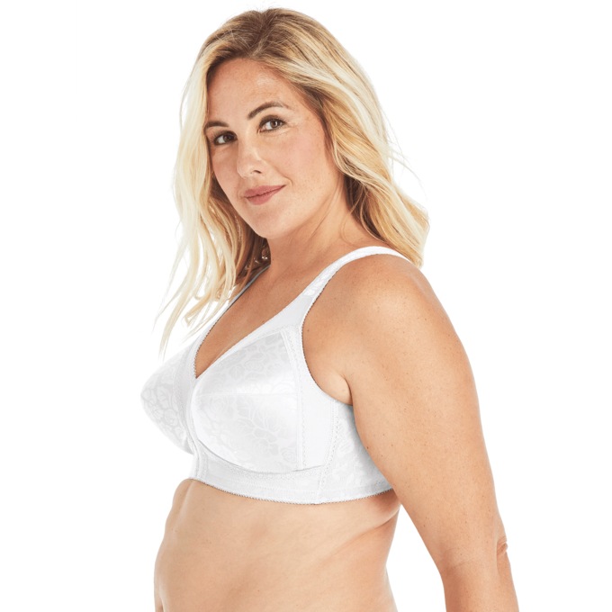 Playtex® 18 Hour® Comfort-Strap Bra, White, large