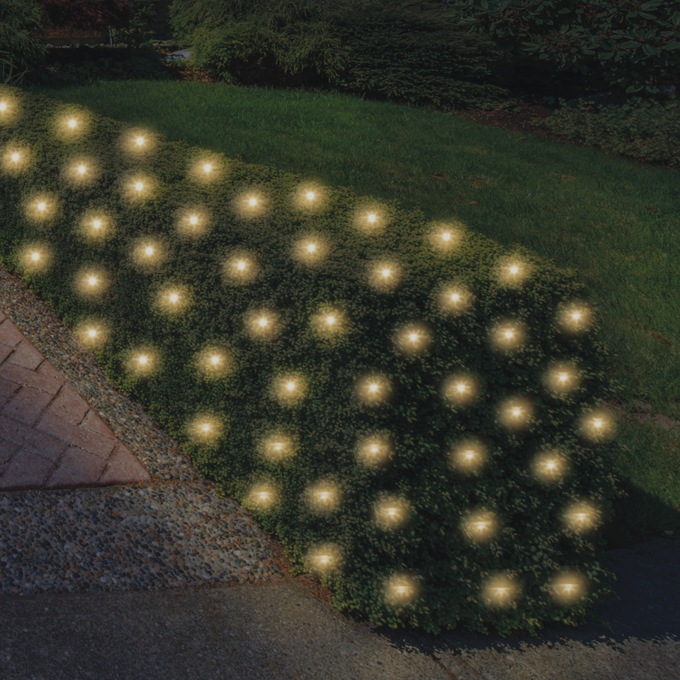 Solar Net Lights, , large