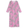 Flannel Nightgown, Butterfly Rose, large