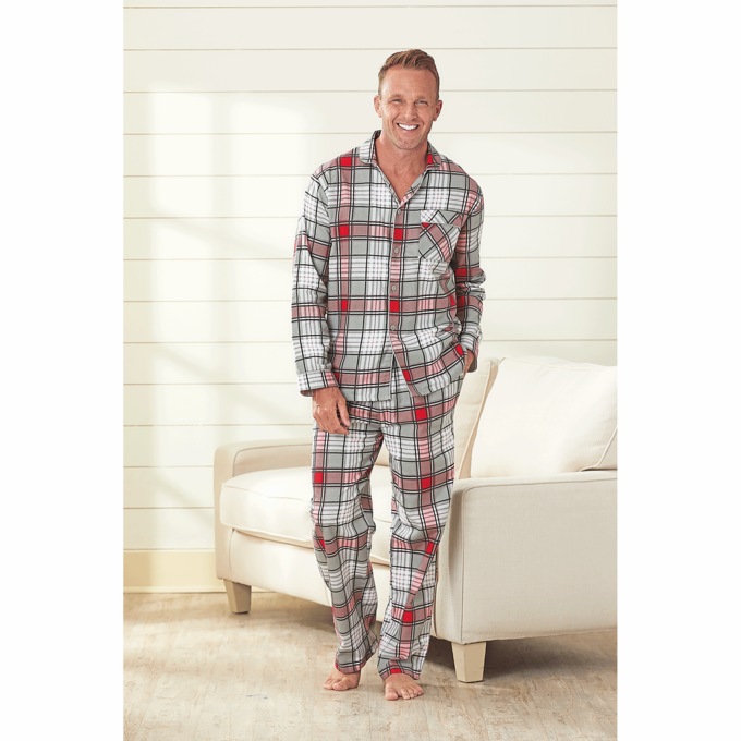 Men's Flannel PJ, , large