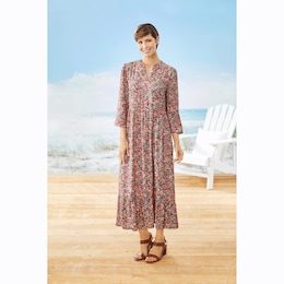 Ruffle Hem Dress, , large