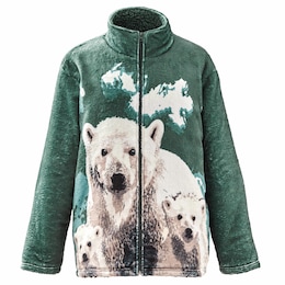 Sherpa Print Jacket, , large