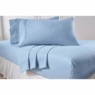 Bed Tite Solid Microfiber Sheet Set, Light Blue, large