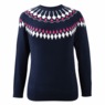 Fair Isle Crewneck Sweater, , large