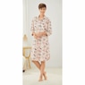 Printed Flannel PJs or Nightshirt, , large