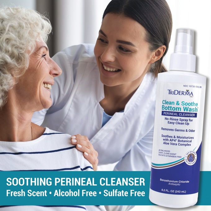TriDerma™ Clean & Soothe Bottom Wash , , large