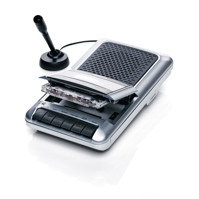 JENSEN Shoebox-Style Cassette Player/Recorder, , large