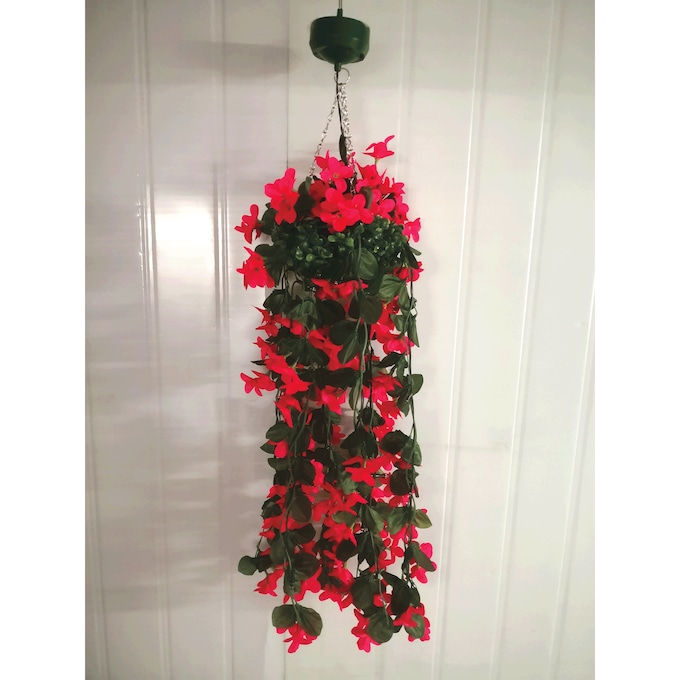 Solar Hanging Flower Light, , large