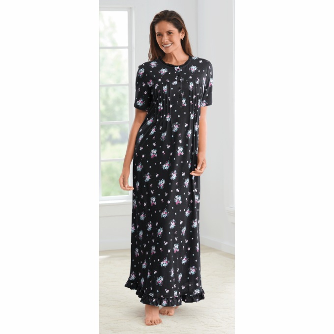 Long Knit Gowns, , large