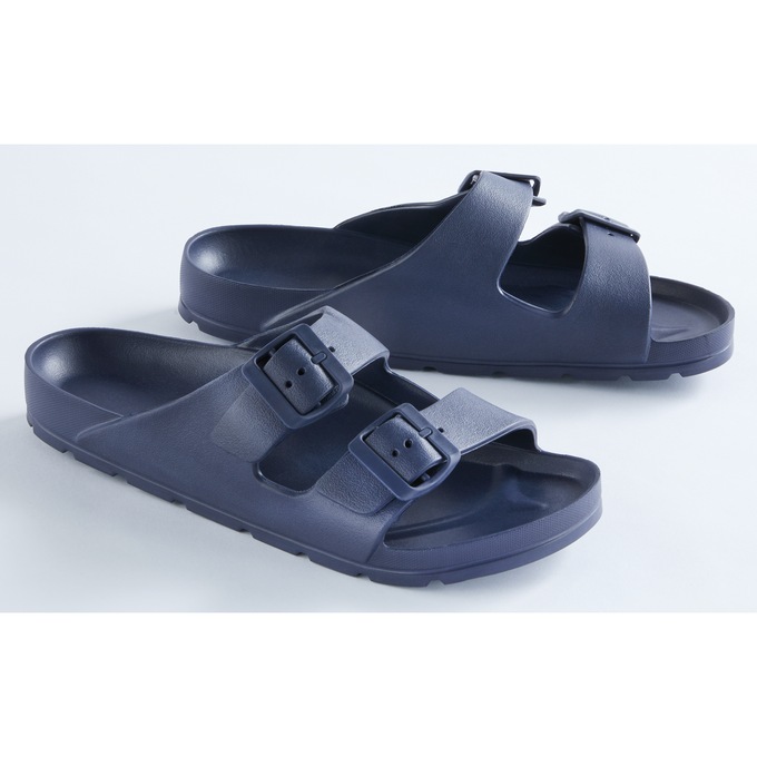Men's Double Buckle Slide, , large