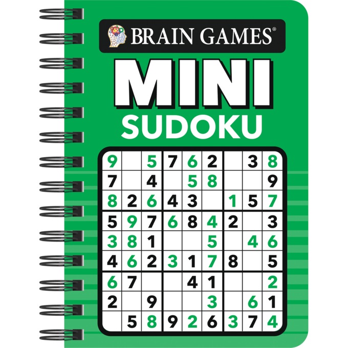 Mini Brain Games Puzzle Books, , large