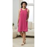 Sleeveless Terry A-Line Dress, , large