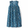 Sleeveless Woven Cotton Shift Dress with Pockets, , large