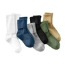 6 Pair of Seamless Socks, , large