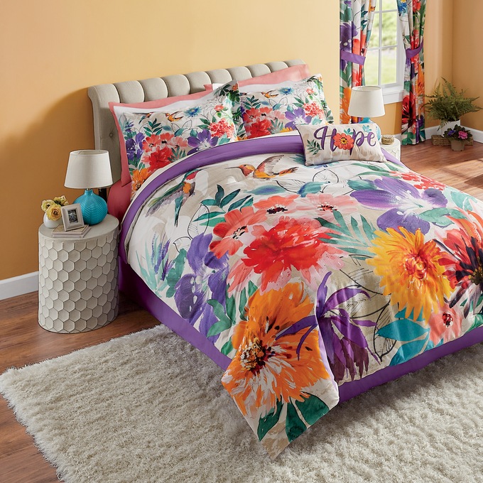 Hummingbird Accent Pillow, , large