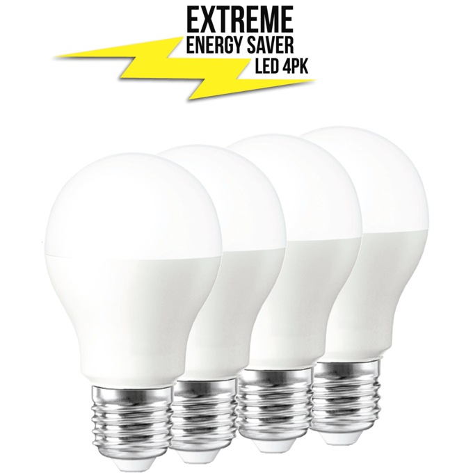 Extreme Energy-Saver LED Bulbs 4 Pack, , large