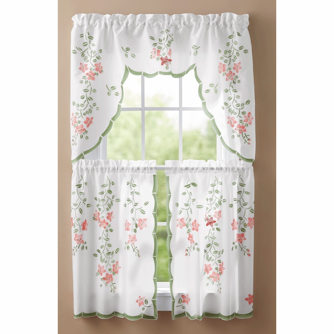 Floral Caf&eacute; Curtain Set, , large