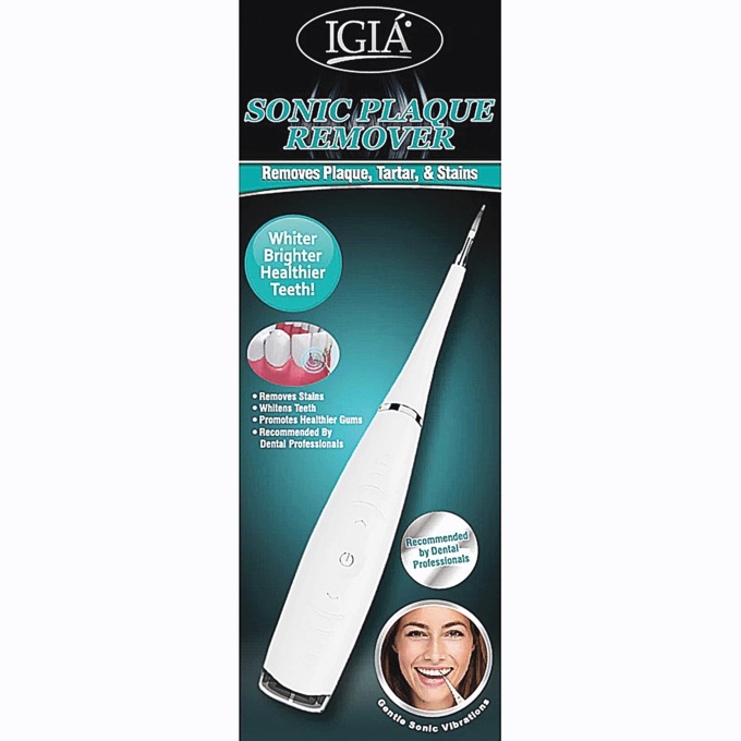 Rechargeable Sonic Plaque Remover, , large