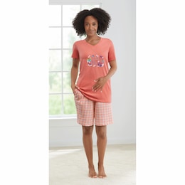 Novelty Shorty PJ Set, , large