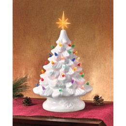12&quot; Ceramic Christmas Tree, , large