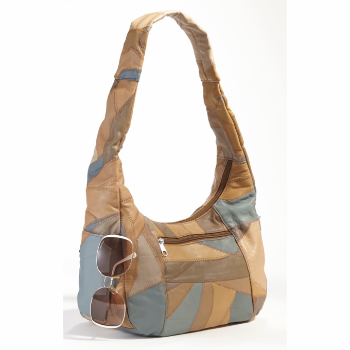 Patchwork Hobo, , large
