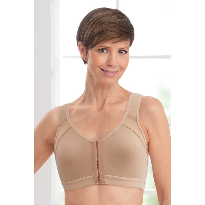 Cozee Corner® Front-Close Posture Bra, , large