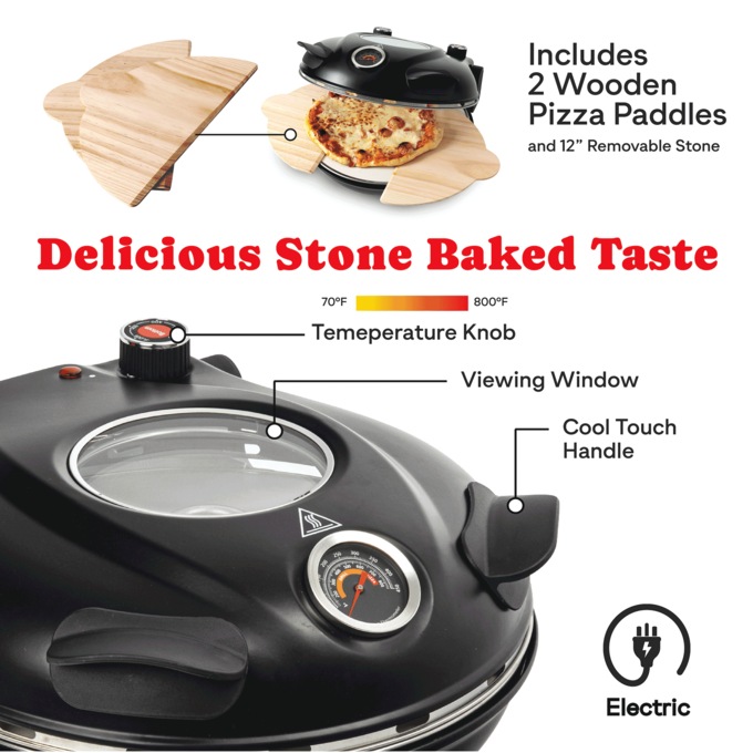 Granitestone Piezano Pizza Oven, , large