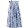 Sleeveless Woven Cotton Shift Dress with Pockets, , large
