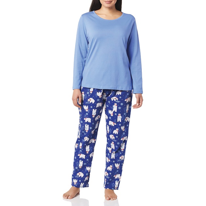 Cozee Corner® Women's Flannel Pajamas, Polar Bear, large
