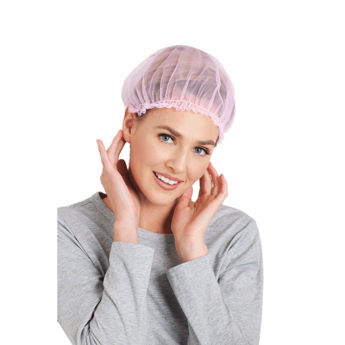 Ruffled Sleep Cap, , large