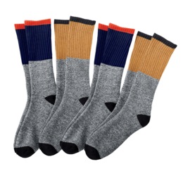 4-Pack Men&#39;s Cold Weather Socks, , large