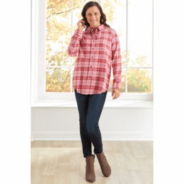 Cotton Flannel Top, , large