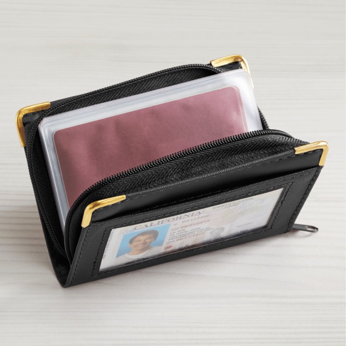 Zip-Around Card Holder, , large