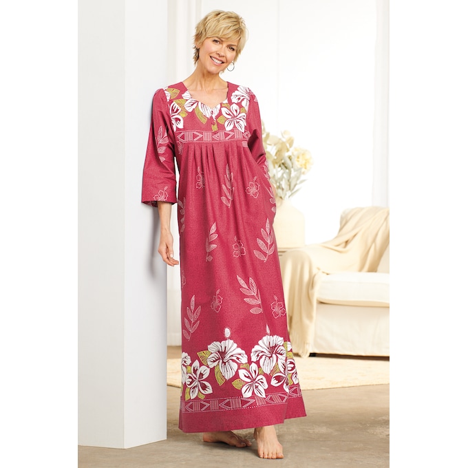 Maxi-Length Patio Dress, , large