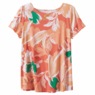 Basic  Floral Top, , large