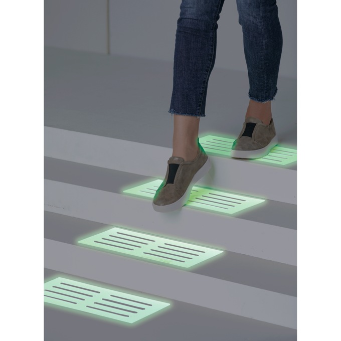 Set of 4 Glow Stair Treads, , large