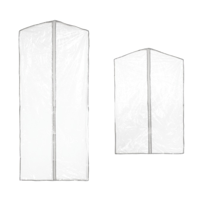 13-Piece Zippered Garment Bag Set, , large