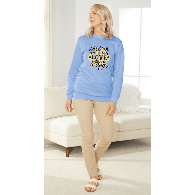Cozy Inspirational Sweatshirt, , large