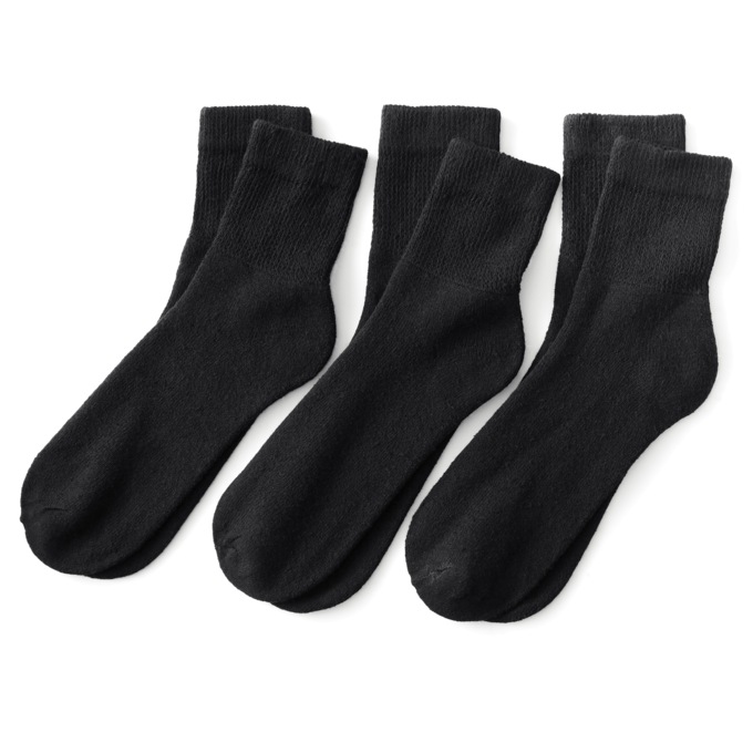 3-Pack Women's Diabetic Anklet Socks, , large