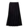 Velour A-Line Skirt, , large